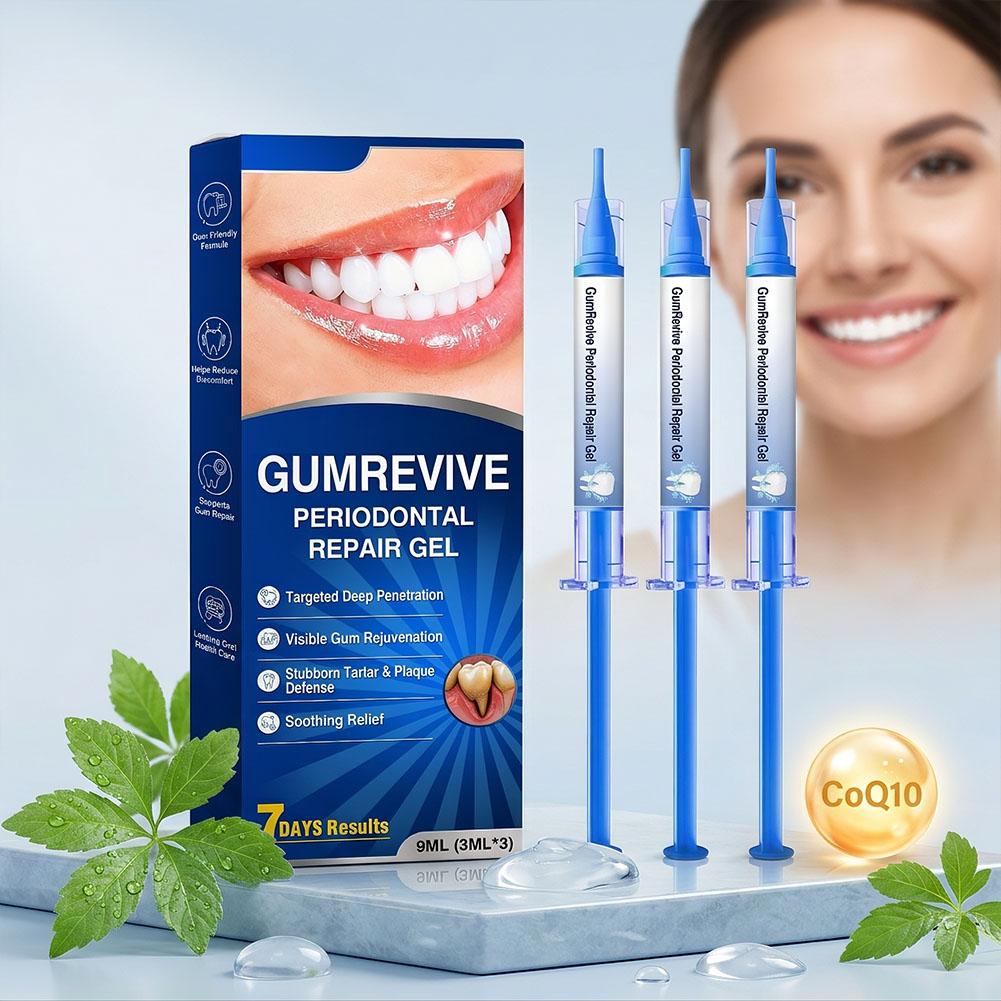 Teeth Whitening Gels - 3 قطع من جل إصلاح اللثة،