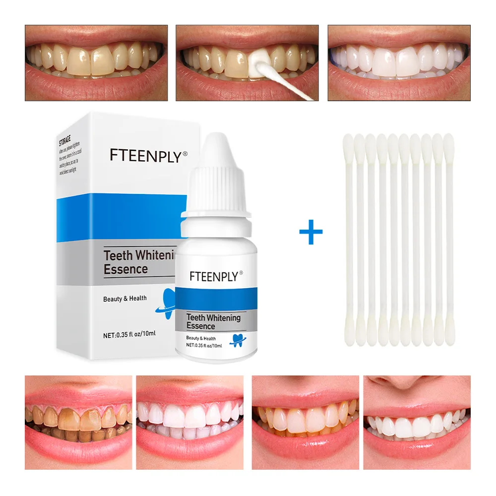 Teeth Whitening Paste - Fteenly تبييض الأسنان جوهر مسحوق نظافة