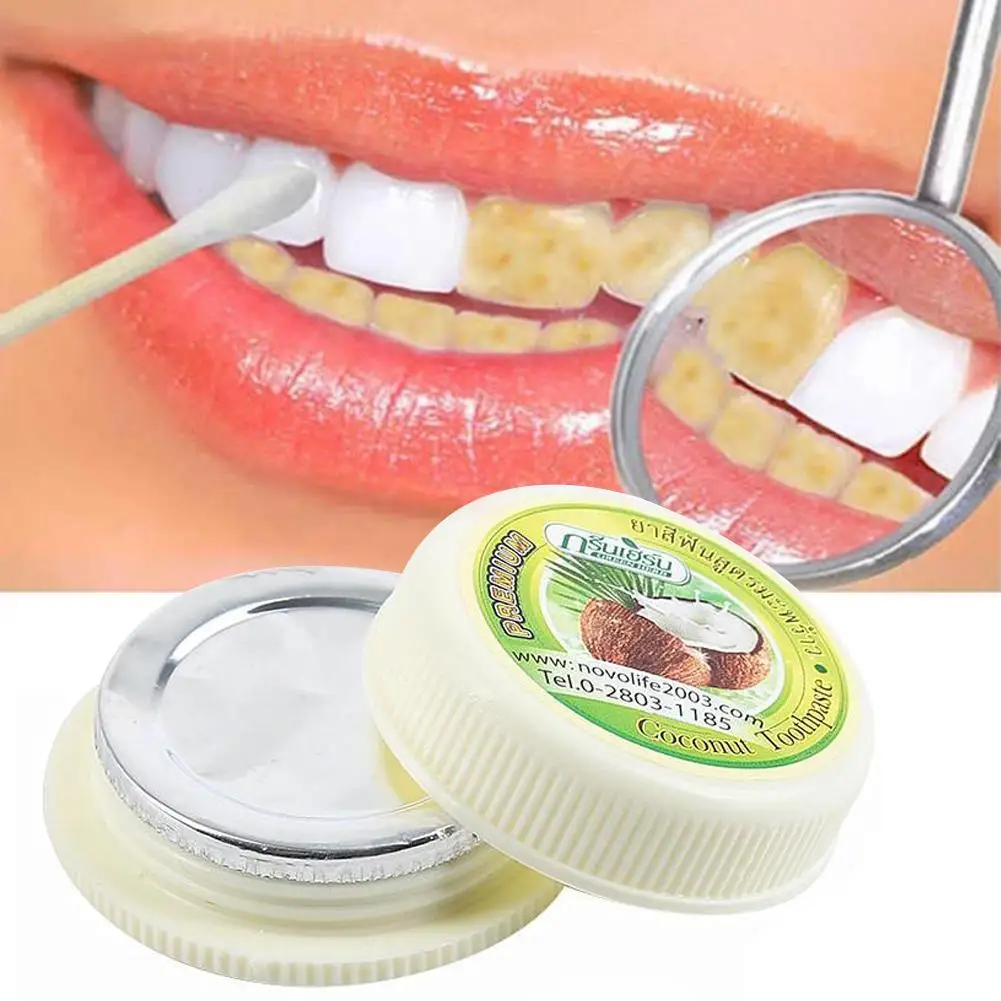 Teeth Whitening In Thailand - مسحوق أسنان راسيان التايلاندي بالقرنفل وجوز