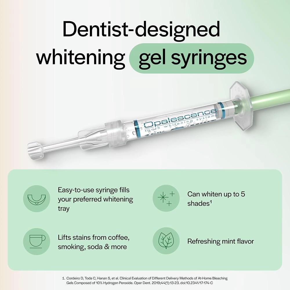 Teeth Whitening Gel Opalescence - مجموعة جل تبييض الأسنان بنكهة النعناع