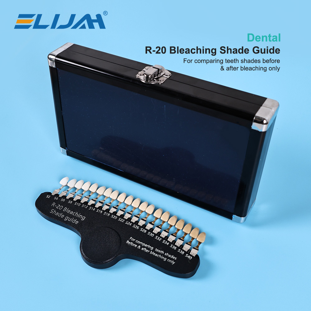 Teeth Whitening Shade Guide - ELIJAH R-20 تبييض الظل دليل طب