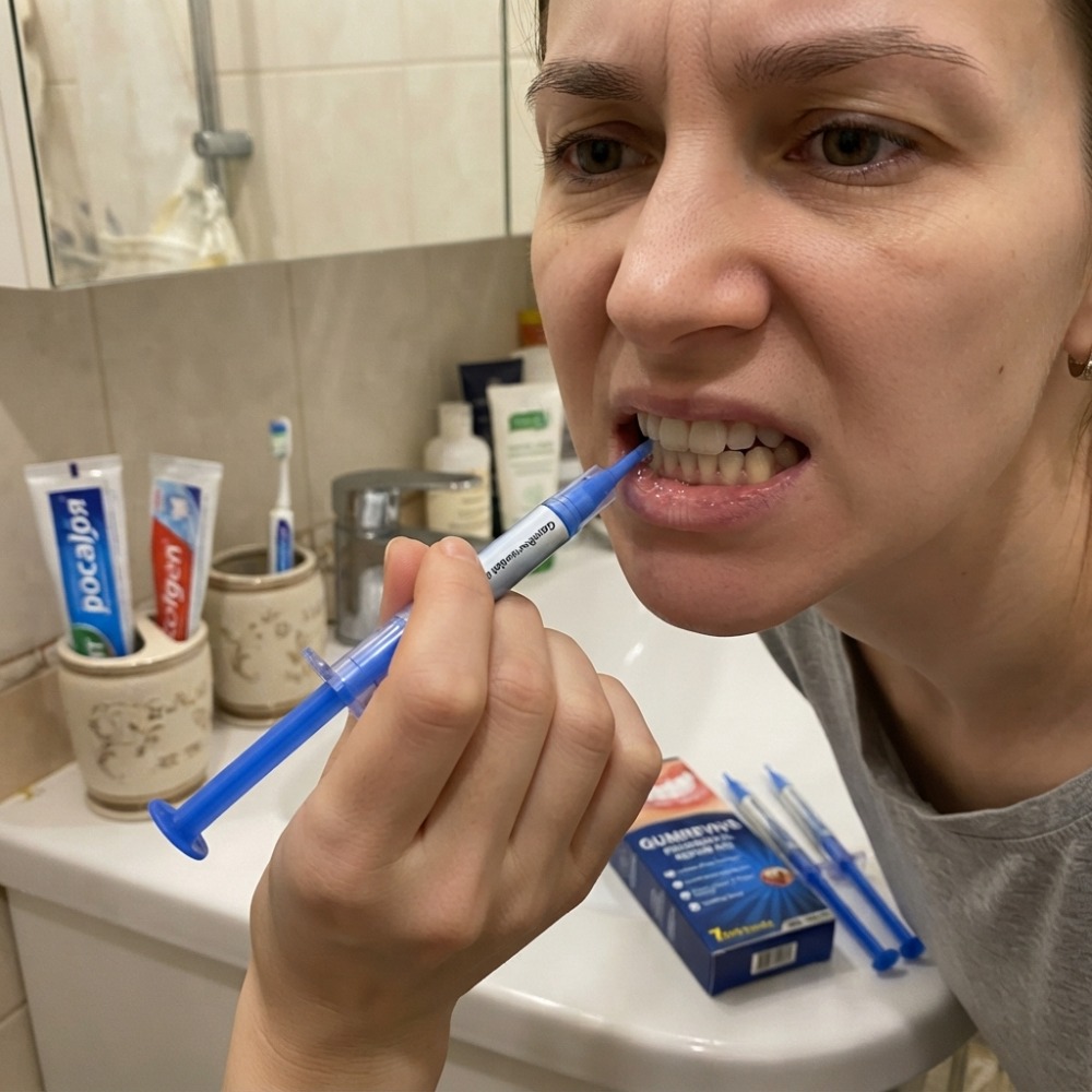 Teeth Whitening Remedies - جل جومريفايف لإصلاح اللثة وتجديدها، مهدئ
