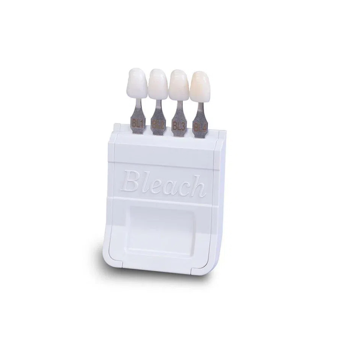 4 ألوان الأسنان ابيض الظل دليل - مراجعة Teeth Whitening Shade Guide وسعره