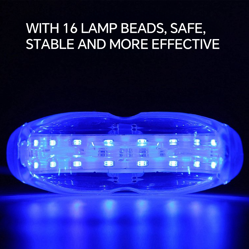 جهاز تبييض الأسنان المحمول بال - مراجعة Led Mouth Tray وسعره