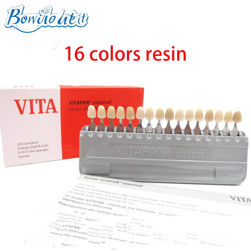 طقم تبييض وتلميع الأسنان VITA  - مراجعة Teeth Whitening Shade Guide وسعره