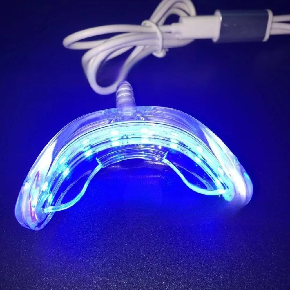 3 in1 أضواء تبييض الأسنان 16 L - مراجعة Led Mouth Tray وسعره