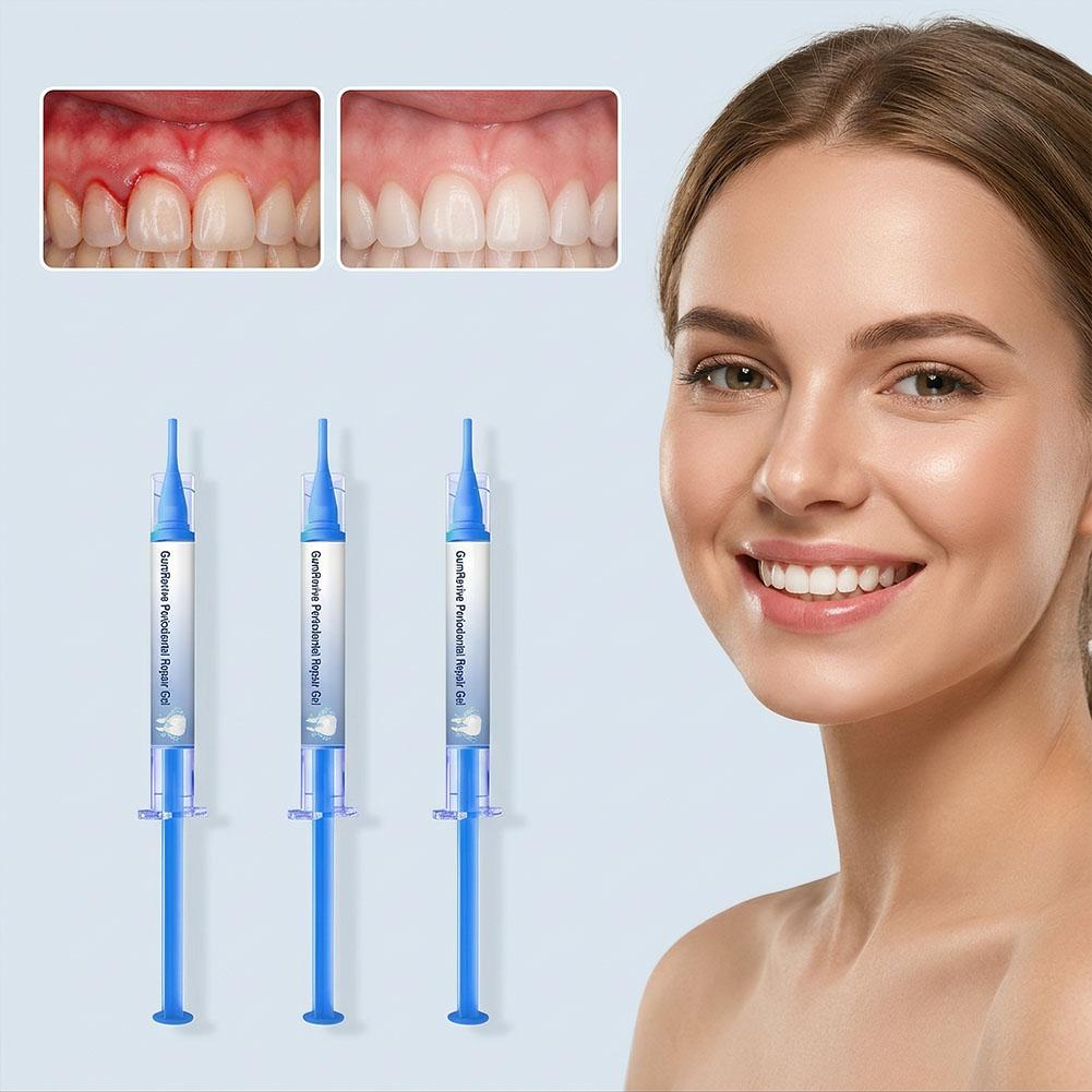 3 قطع من جل إصلاح اللثة، مزيل  - مراجعة Teeth Whitening Gels وسعره