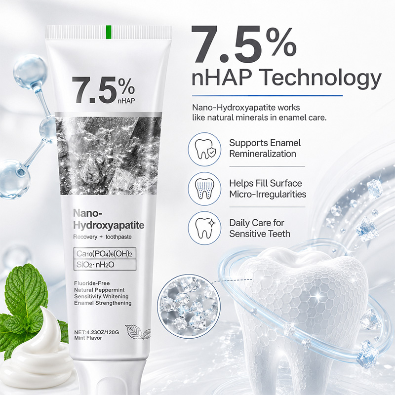 5/6 قطع معجون أسنان نانو هيدرو - مراجعة Teeth Whitening Toothpaste وسعره