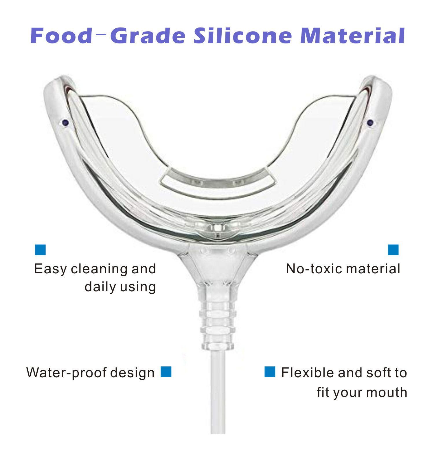 جهاز تسريع تبييض الأسنان بضوء  - مراجعة Led Mouth Tray وسعره