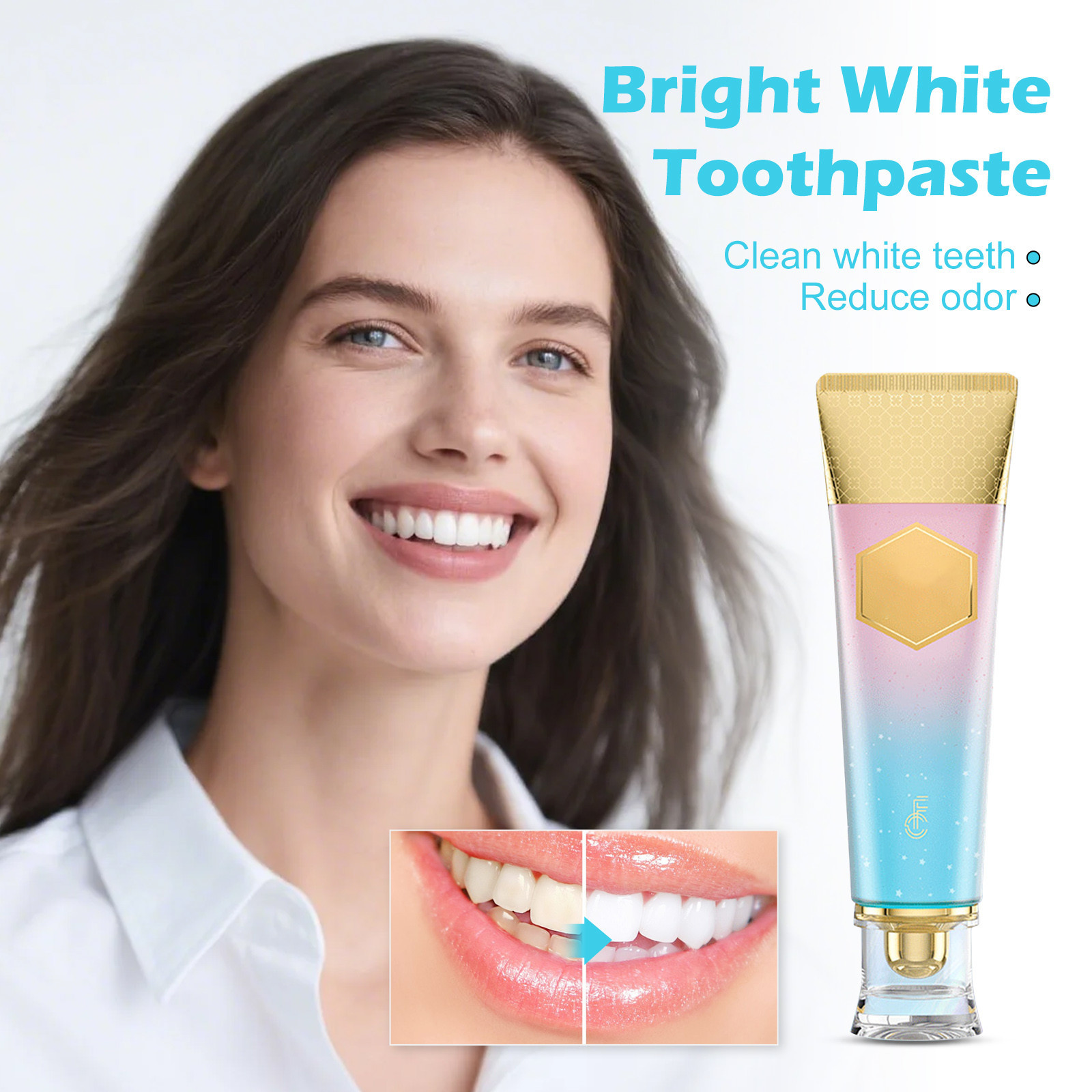 معجون أسنان مبيض للعناية بالفم - مراجعة Teeth Whitening Toothpaste وسعره