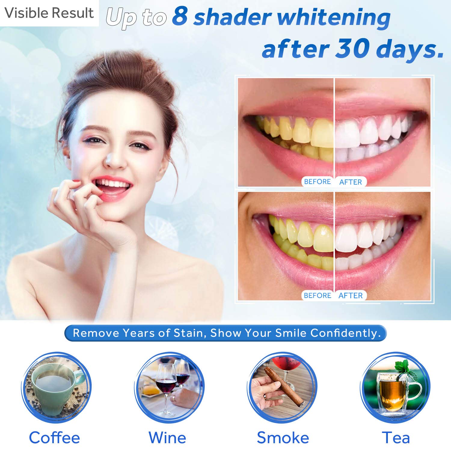تبييض الأسنان جل الملء حقنة تب - مراجعة Teeth Whitening Paste وسعره