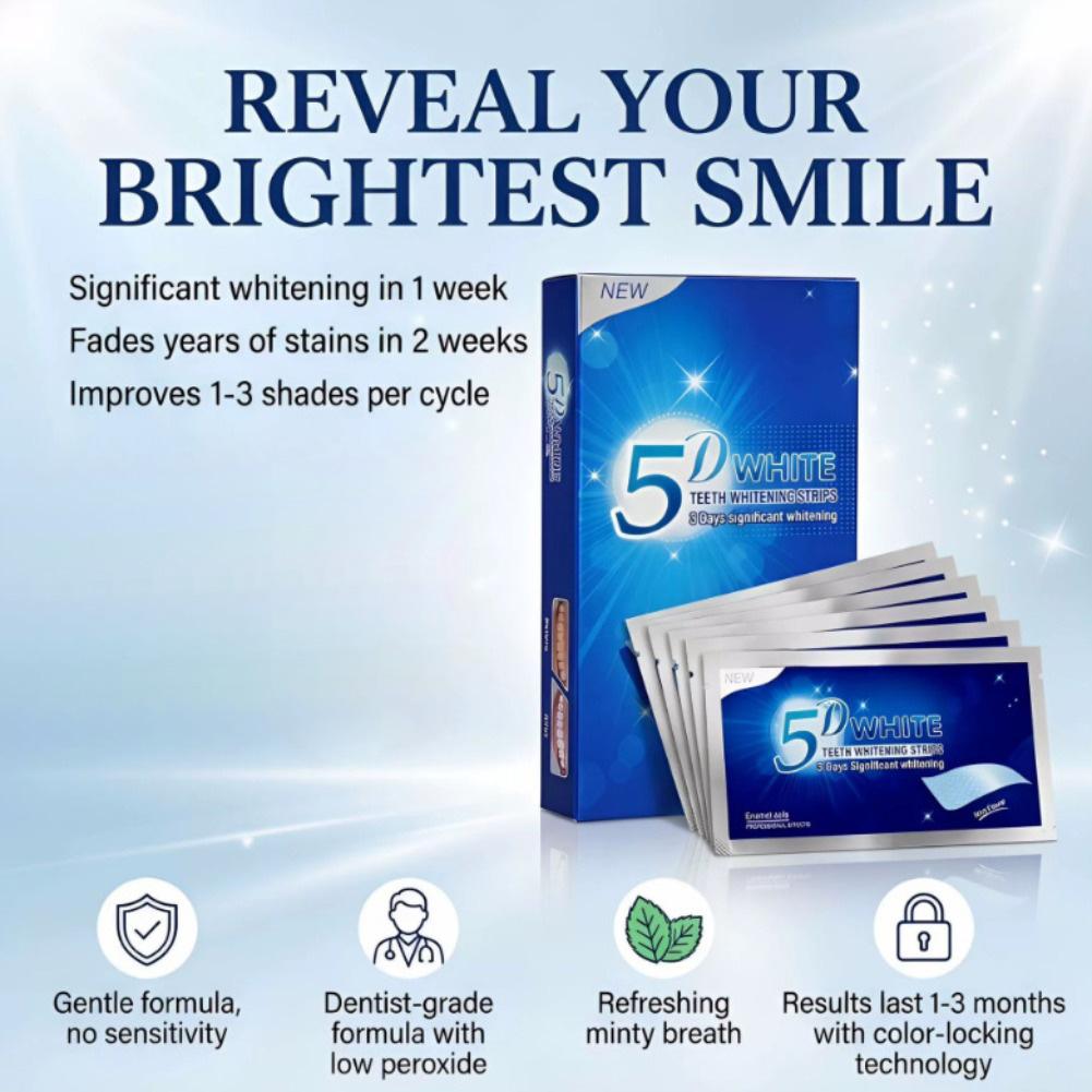 شرائط تبييض الأسنان الفعالة لم - مراجعة Teeth Whitening Strips Permanent وسعره