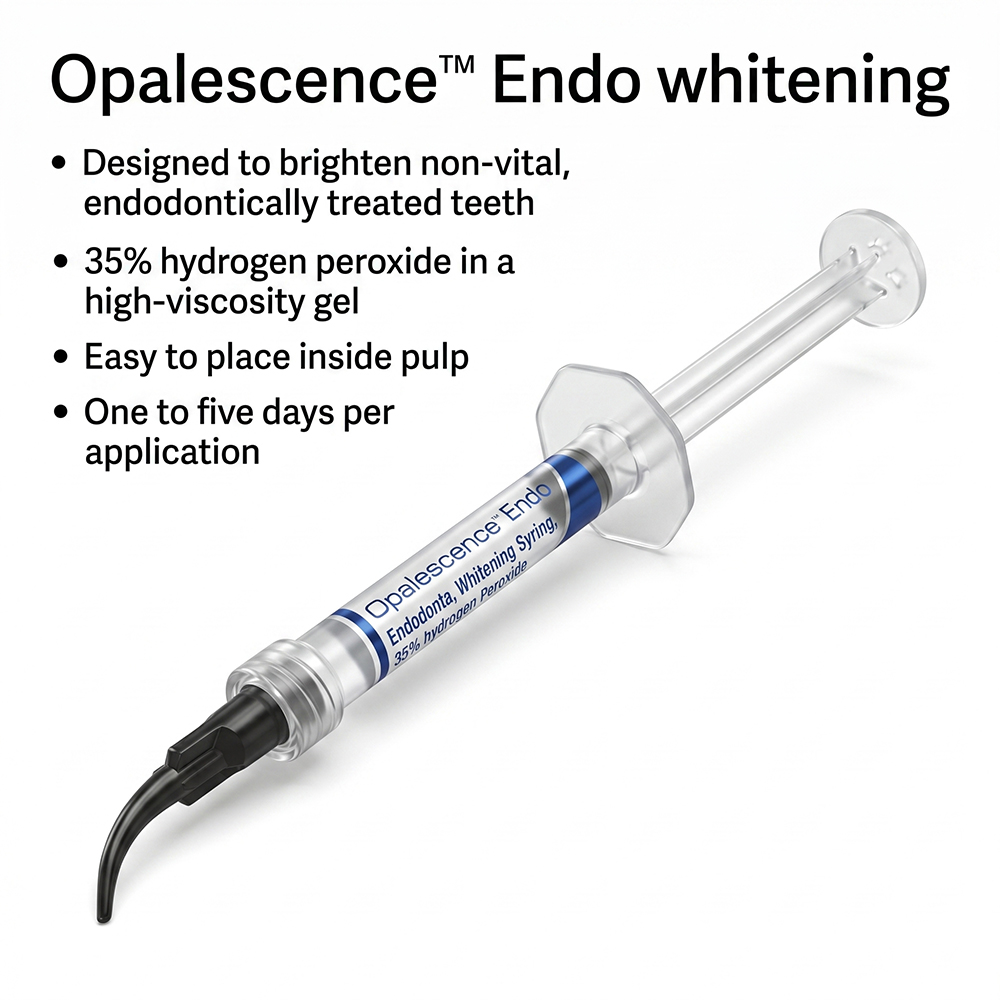 جل تبييض الأسنان الداخلي أوبال - مراجعة Teeth Whitening Gel Opalescence وسعره