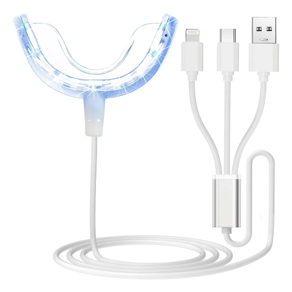ضوء مسرع لتبييض الأسنان، 16 ×  - مراجعة Led Mouth Tray وسعره