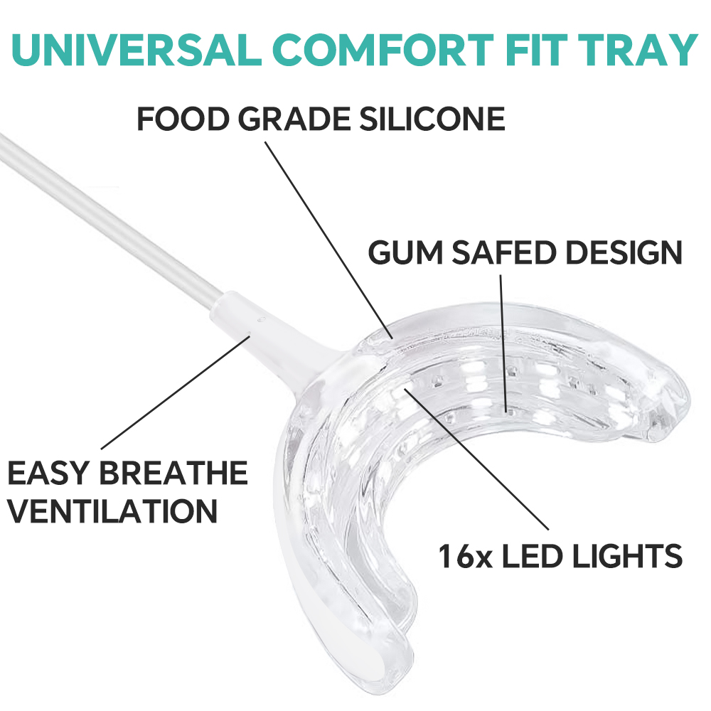 ضوء مسرع لتبييض الأسنان، 16 ×  - مراجعة Led Mouth Tray وسعره