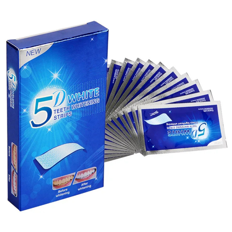 1-12 قطعة شرائط تبييض الأسنان  - مراجعة Teeth Whitening Strips Permanent وسعره