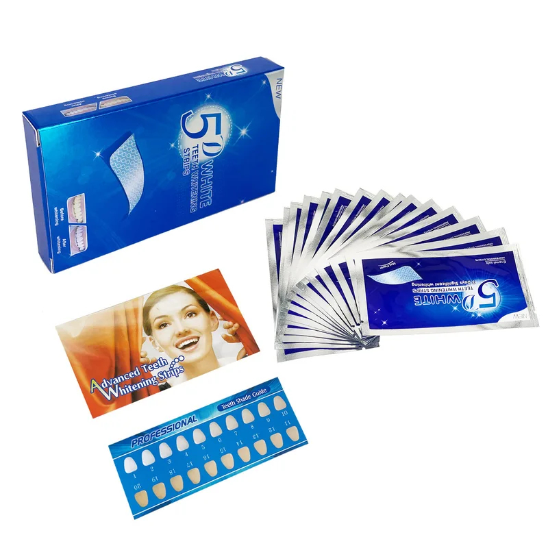 1-12 قطعة شرائط تبييض الأسنان  - مراجعة Teeth Whitening Strips Permanent وسعره