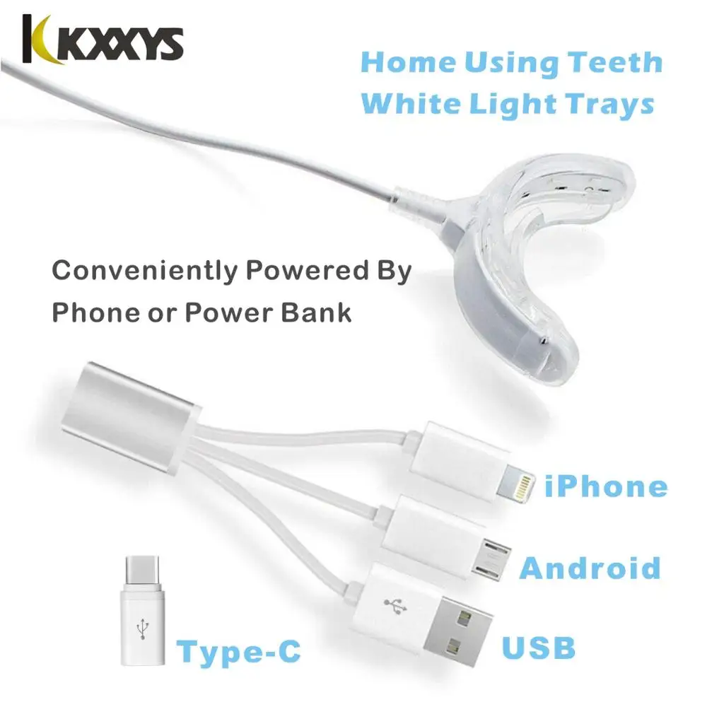 طقم تبييض الأسنان الاحترافي 16 - مراجعة Led Mouth Tray وسعره