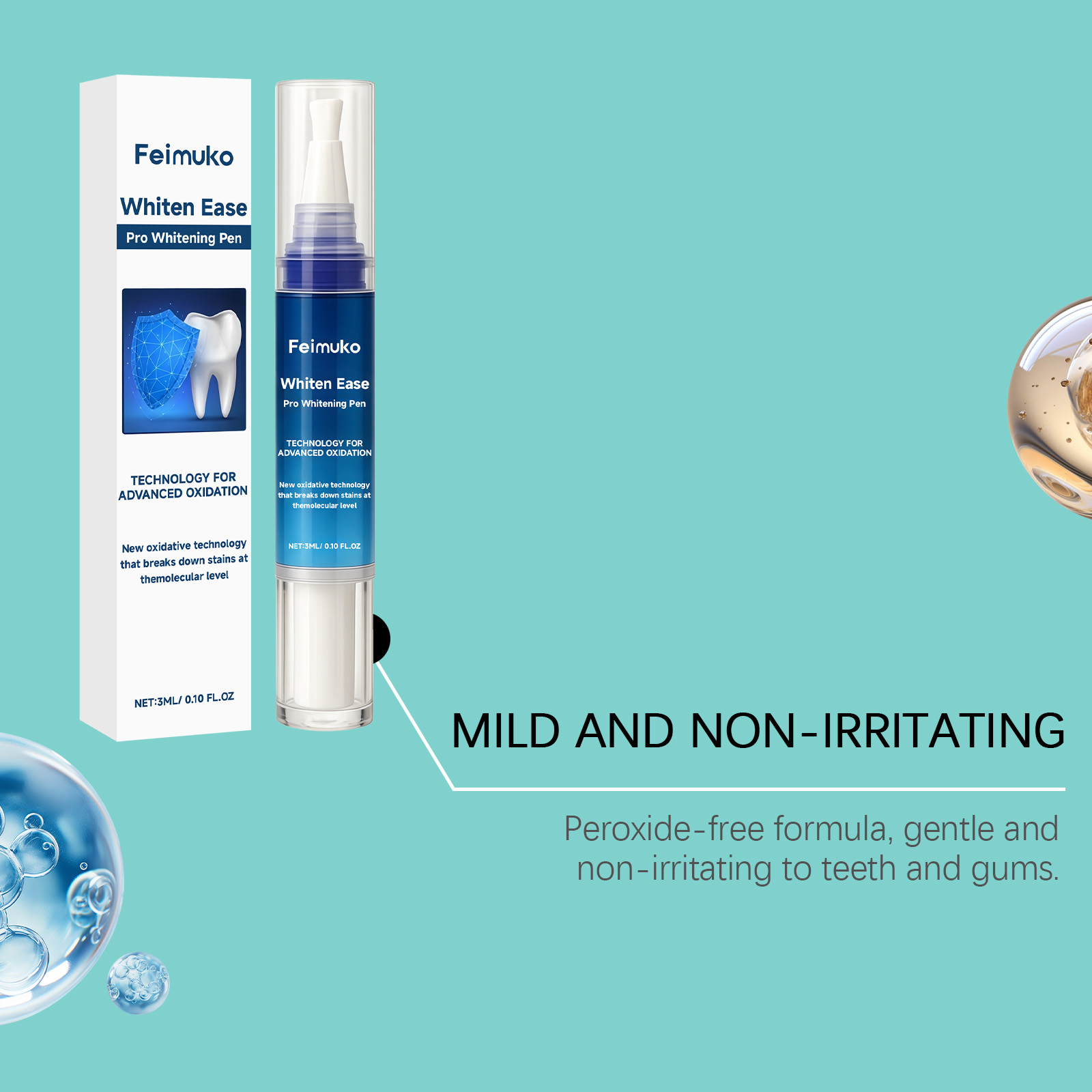 قلم تبييض الأسنان فيموكو 3 مل، - مراجعة Teeth Whitening Pens وسعره