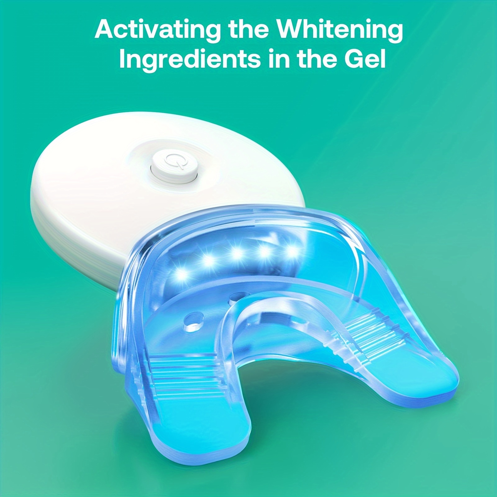 ضوء تبييض الأسنان LED طراز FW- - مراجعة Led Mouth Tray وسعره