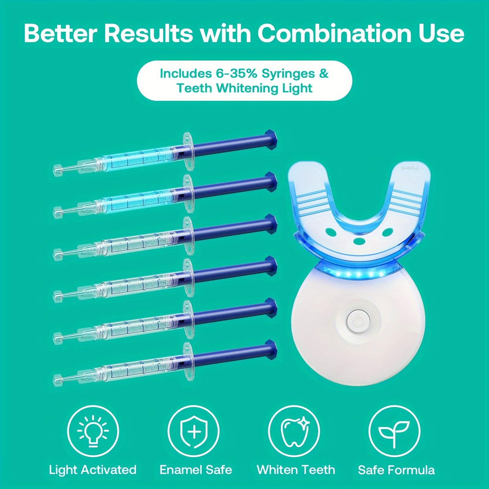 ضوء تبييض الأسنان LED طراز FW- - مراجعة Led Mouth Tray وسعره