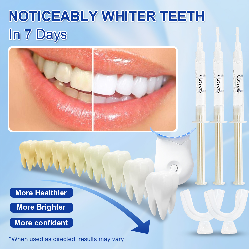 الاستخدام المنزلي طقم تبييض ال - مراجعة Led Mouth Tray وسعره