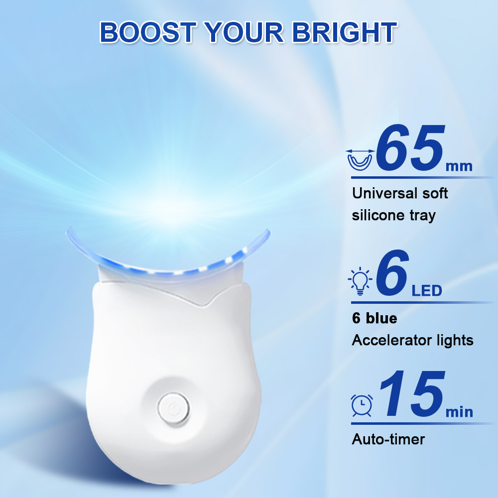 الاستخدام المنزلي طقم تبييض ال - مراجعة Led Mouth Tray وسعره