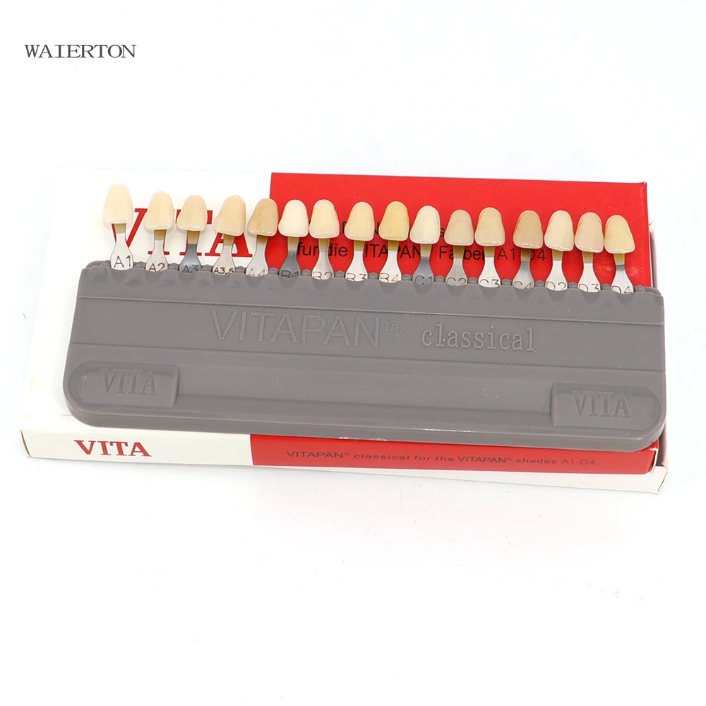 نموذج مقارنة ألوان الأسنان ثلا - مراجعة Teeth Whitening Shade Guide وسعره