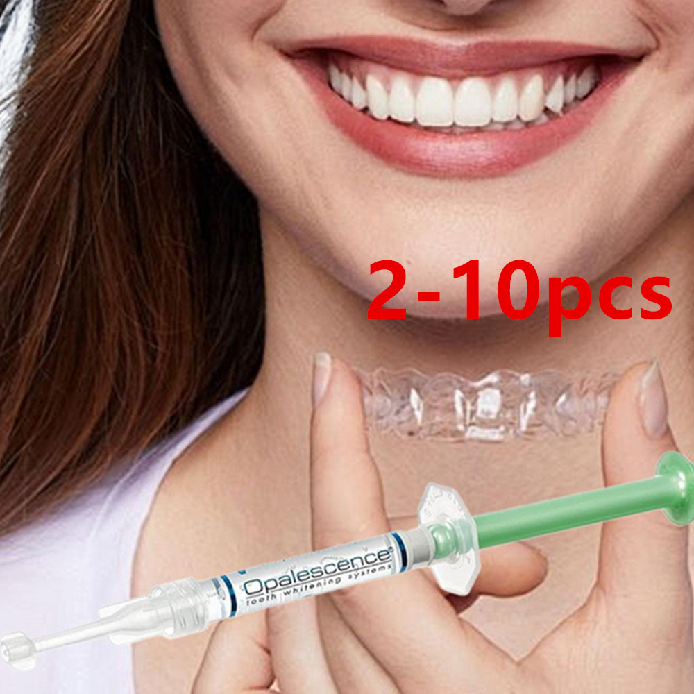 2-10 قطع من جل تبييض الأسنان ب - مراجعة Teeth Whitening Gel Opalescence وسعره