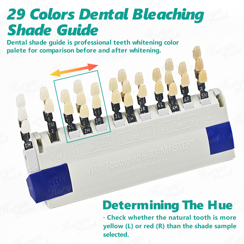 دليل ألوان تبييض الأسنان فيتا  - مراجعة Teeth Whitening Shade Guide وسعره