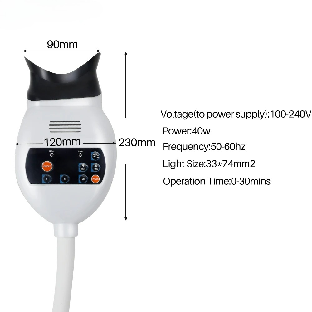جهاز تبييض الأسنان LED قابل لل - مراجعة Teeth Whitening/Bleaching وسعره