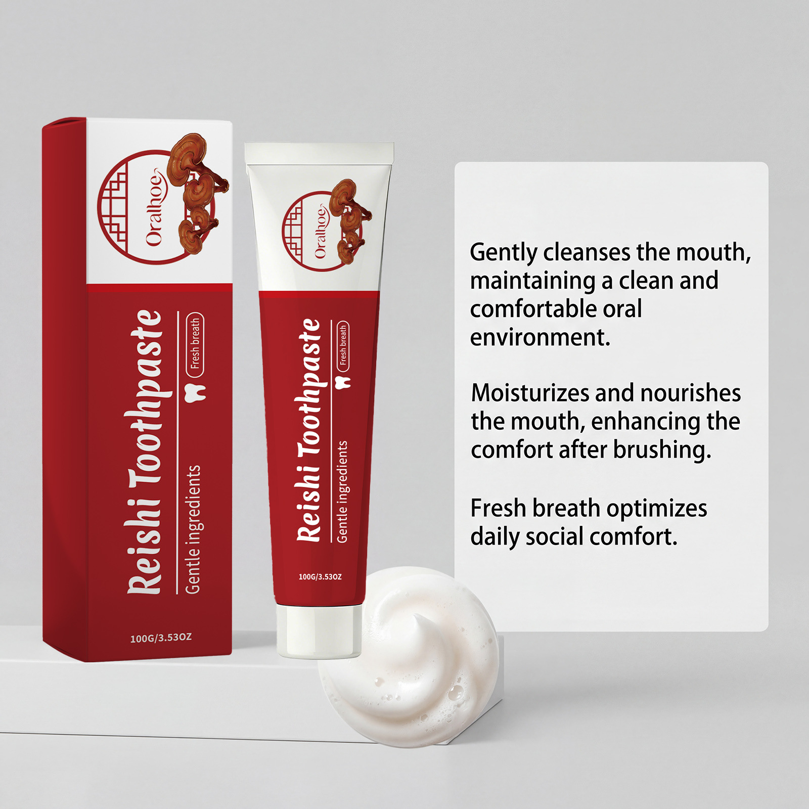 معجون أسنان لينغزي العشبي لتبي - مراجعة Teeth Whitening Paste وسعره