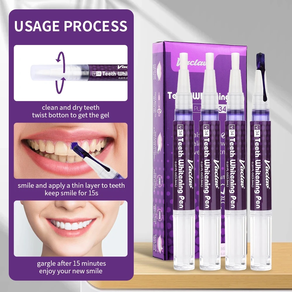 قلم تبييض الأسنان الفوري من فا - مراجعة Teeth Whitening Paste وسعره